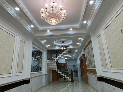 Mặt tiền hoạt động ngay kdc hà huy gần kề q.12 - gần 100m2, ngang 5m hiếm, 2 lầu - chỉ rộng 5 tỷ 0
