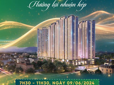 Chỉ với số vốn hơn 800 triệu đồng, sở hữu căn hộ 2PN dự án Tecco Elite City tại thủ phủ công nghiệp 1