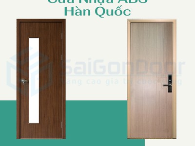 Cửa nhựa abs hàn quốc 2