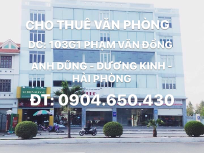 Cho Thuê Văn Phòng Cửa Hàng sô 103G1 Phạm Văn Đồng Hải Phòng 0
