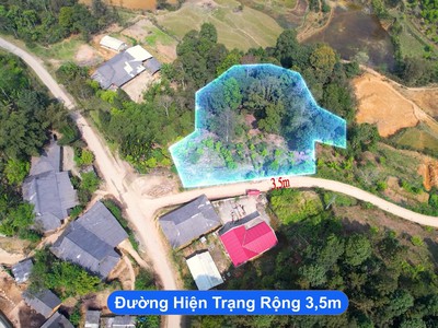 Bán mảnh đất 1200m2 tại khu vực du lịch Tả Van Chư, Bắc Hà, Lào Cai, view thung lũng, giá 1.X 1