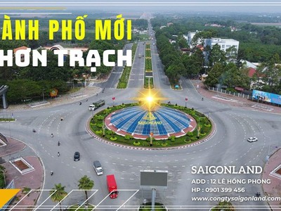 Saigonland nhơn trạch đầu tư - mua bán - ký gửi đất nền dự án hud nhơn trạch đồng nai - đất nền sân 4