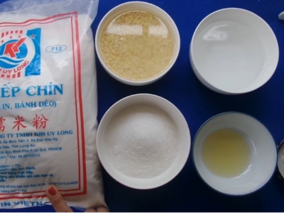 Cách làm bánh dẻo trung thu bằng bột nếp tại nhà 0