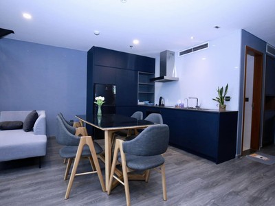 Cho Thuê căn hộ duplex 1 phòng ngủ 2 vệ sinh 76m2 Pent Studio 699 Lạc Long Quân - Tây Hồ - Hà Nội 5