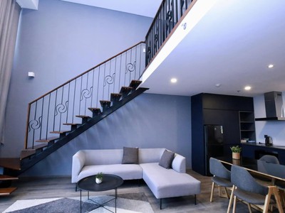 Cho Thuê căn hộ duplex 1 phòng ngủ 2 vệ sinh 76m2 Pent Studio 699 Lạc Long Quân - Tây Hồ - Hà Nội 8
