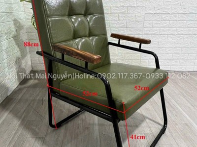 Sofa cafe khung sắt giá rẻ 2