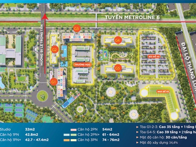 Chính thức nhận booking tòa G2, dự án The Sola Park, Vinhomes Smart City 5