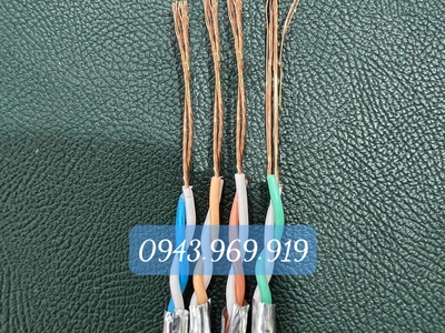 Cáp mạng thang máy Cat7 lõi mềm sợi multil kháng cháy chống chuột chính hãng ANCOMTECK 2