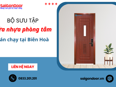 Bộ sưu tập cửa nhựa phòng tắm bán chạy tại Biên Hòa 2