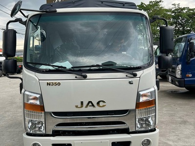 Bán xe tải Jac N350S thùng bạt bửng nhôm giá ưu đãi mùa hè 0
