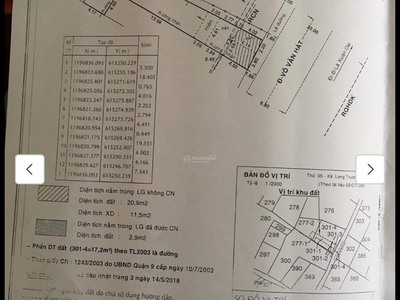 Nhà mặt tiền đường Võ Văn hát DT 150m, vị trí đẹp 0