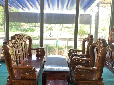 Bán salon gỗ Tràm tay 12 2