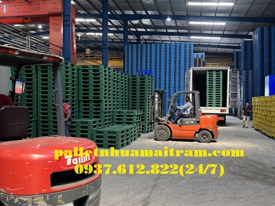 Bán pallet nhựa Bạc Liêu giá tốt, giao hàng nhanh 7