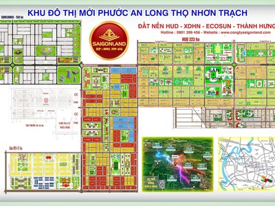 Saigonland cần bán nền đất sổ sẵn dự án hud nhơn trạch đồng nai diện tích 285m2 khu dân cư hiện hữu 3