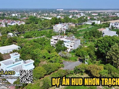 Saigonland cần bán nền đất sổ sẵn dự án hud nhơn trạch đồng nai diện tích 285m2 khu dân cư hiện hữu 4
