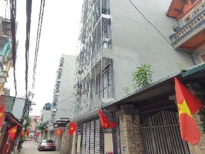 Nhanh bán luôn nhà - 5 tầng 35m mặt ngõ tam trinh cực hiếm - kinh doanh - ô tô đỗ cửa chạy thông 0