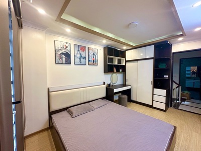 Nhanh bán luôn nhà - 5 tầng 35m mặt ngõ tam trinh cực hiếm - kinh doanh - ô tô đỗ cửa chạy thông 3