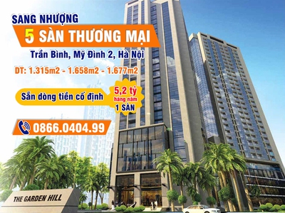 Bán sàn văn phòng thương mại 1600m2 giá mềm tại Mỹ Đình, Hà Nội 0