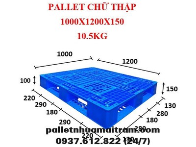 Cung cấp pallet nhựa Cà Mau giá sỉ, sản phẩm siêu bền 1