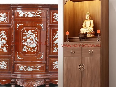 Tủ Thờ Cẩn - Nét Đẹp Truyền Thống Không Gian Thờ Cúng Việt 0
