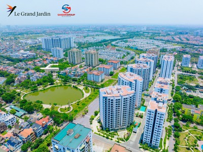 Bán căn hộ 84m2 tòa g4, g5 bc hướng đn le grand jardin sài đồng, long biên 2