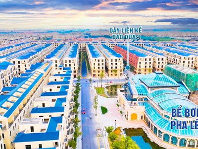 Bán cắt lỗ gấp liền kề 65m  khu cọ xanh. giá chỉ: 7,1 tỷ dự án dự án the empire -  ocean park 2. 2