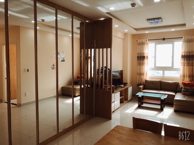 Cho thuê topaz city 2pn 2wc 74m2 giá 12tr/tháng full nội thất 0