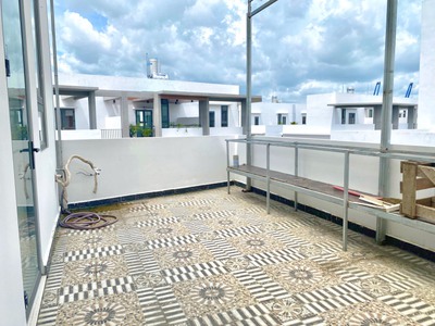 Cho thuê nhà nguyên căn hoàn TT Bến Lức - Căn góc 187m2, hướng đông nam, giá 11tr/tháng 5