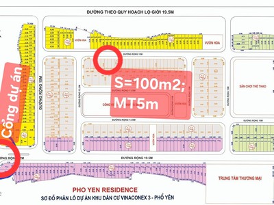 Cần bán nhanh lô đất 1.65 tỷ dự án Phổ Yên Residence Thanh phố Thái Nguyên. Ms Mai 0977 961 391 1