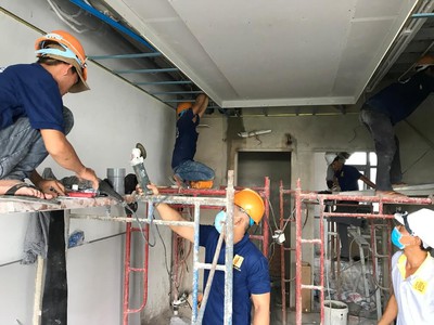 Sơn sửa chữa cải tạo nhà tại quận bình thạnh : của Xây Dựng Minh Hưng Phát 1
