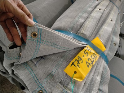 Lưới bao che Grey - Xám may Gangform 3