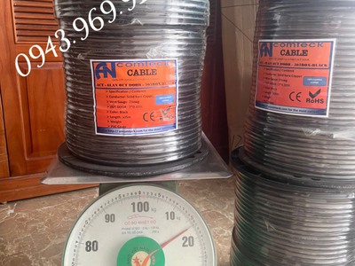 Dây mạng Cat6UTP ngoài trời, có dây gia cường chịu lực Ancomteck Cat6 UTP oudoor 3