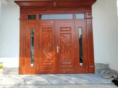 Cửa thép vân gỗ tại Tiền giang 0