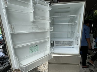 Tủ lạnh nội địa Nhật PANASONIC NR-E413PVL dung tích 406 LIT  date 2018 còn mới  92 ,NỘI NGOẠI THẤ 3