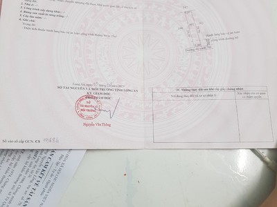 Chính chủ cần bán nhanh mảnh đất cực đẹp ngay ngã 3 mỹ hạnh - đức hòa - long an 2