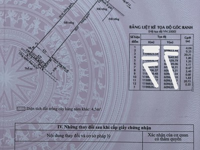Đất thổ cư đường số 12 trường thọ 7.88 tỷ, 4,06 24m nở hậu 4,77m hẻm xe hơi, bán rẻ 1