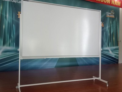 SIÊU PHẨM   Bảng viết bút lông di động poly 1 MẶT 1