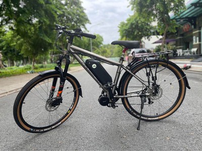 Mid drive ebike chất liệu titanium rẻ nhất từ trước này cấu hình siêu cao 0