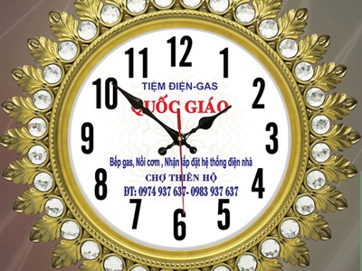 Đồng Hồ Treo Tường Làm Quà Tặng, Quảng Cáo 2