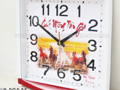 Đồng Hồ Treo Tường Làm Quà Tặng, Quảng Cáo 4