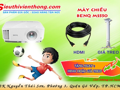 Bùng nổ cuồng nhiệt Euro 2024 cùng Máy chiếu BenQ MS550 0