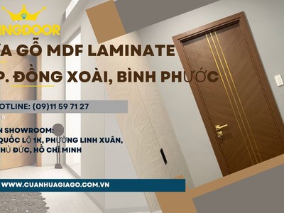 Báo giá cửa gỗ MDF Laminate tại TP. Đồng Xoài, Bình Phước 0