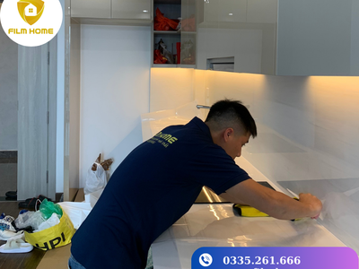 Dán phim bảo vệ nội thất nhà bếp 6