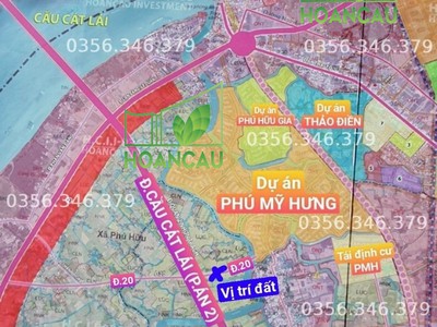 6500m2 đất sào cấn đường vào dự án Phú Mỹ Hưng tại Nhơn Trạch 2