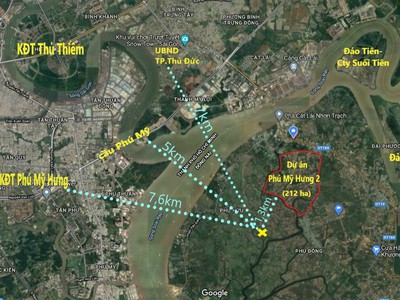 6500m2 đất sào cấn đường vào dự án Phú Mỹ Hưng tại Nhơn Trạch 3