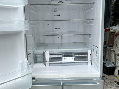 Tủ lạnh 5 CÁNH HITACHI R-S4700D date 2014 mặt gương xám xanh đẹp leng keng 5