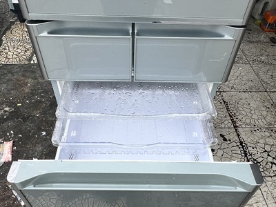 Tủ lạnh 5 CÁNH HITACHI R-S4700D date 2014 mặt gương xám xanh đẹp leng keng 6