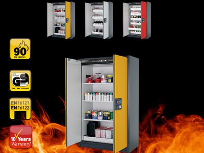 Tủ đựng hóa chất chống cháy Asecos 2