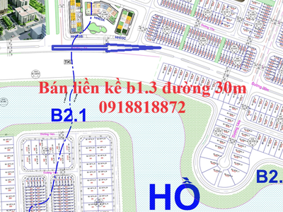 Cần bán lô đất liền kề đường 30 khu B1.3 Thanh Hà Cienco 5 0