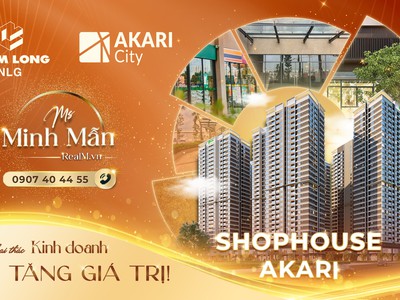 Cho thuê căn hộ nhà trống akari bình tân, võ văn kiệt, nhà mới, ở liền, sạch, đẹp, thoáng. lh: 2